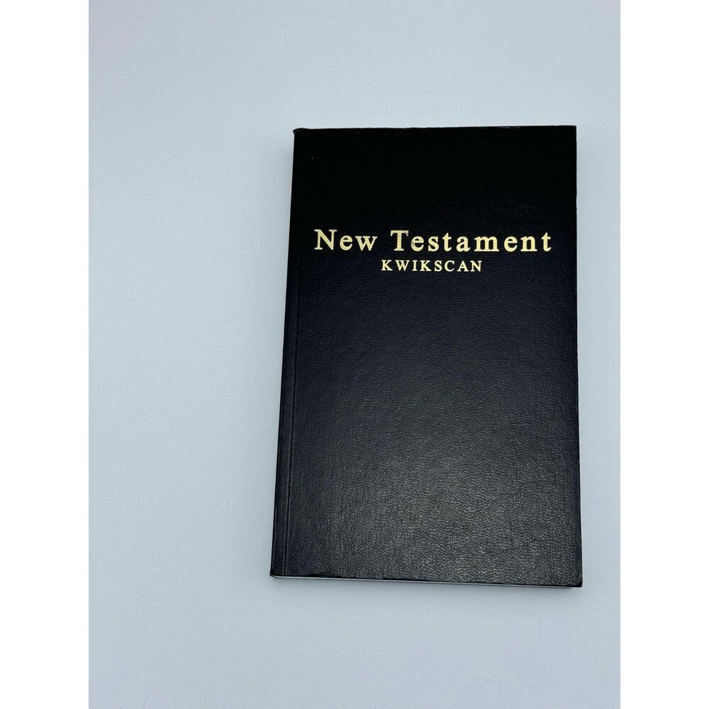 Kwikscan Testament in Authorized King James Version by M F Morris